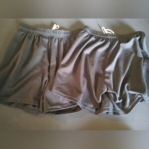 Black basketball short set of 2